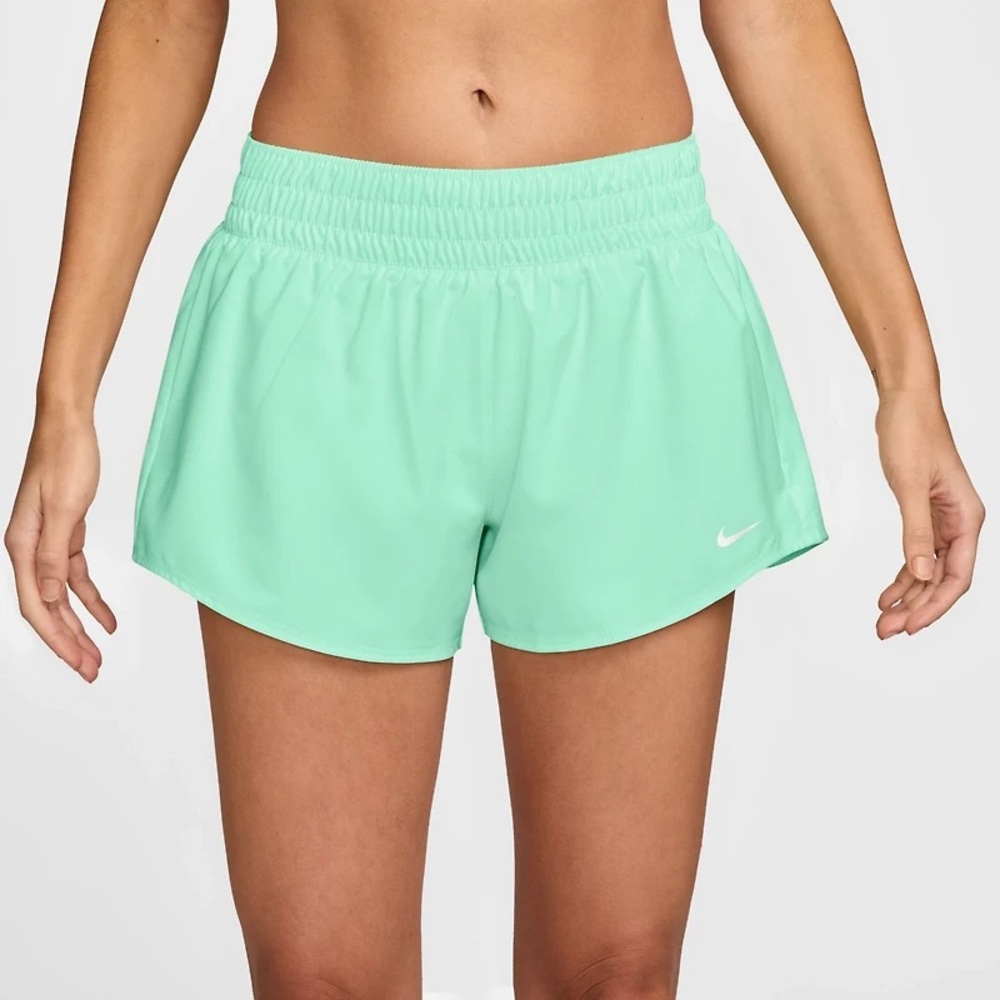 NWT Women’s Medium Light Green 3” Brief Lined Shorts